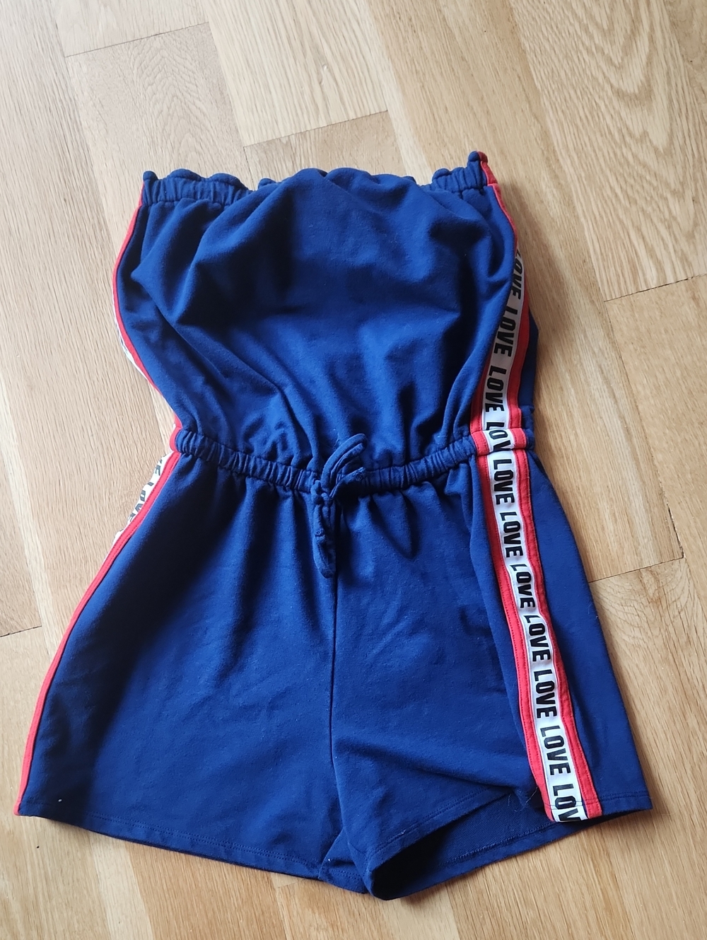 Flirtitude Love Strapless Romper